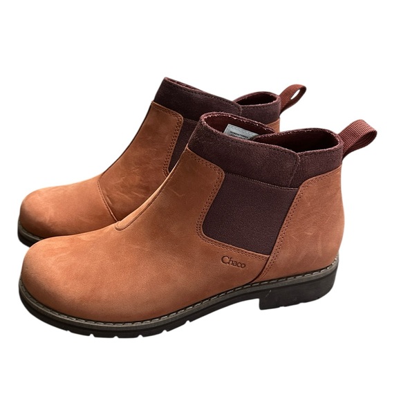 Chacos Cataluna Explorer Chelsea Brown Bootie Shoes Boots Women’s Size 7 NWOT - Picture 3 of 11